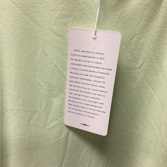 Light Green Spaghetti Strap Dress - Picture 4 of 4